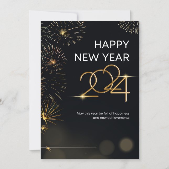 Get Creative with Flat Holiday Cards in 2024 (Front)