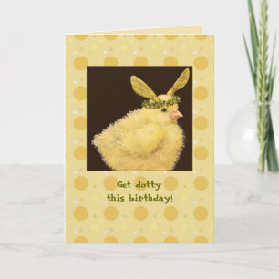 Get dotty this birthday card