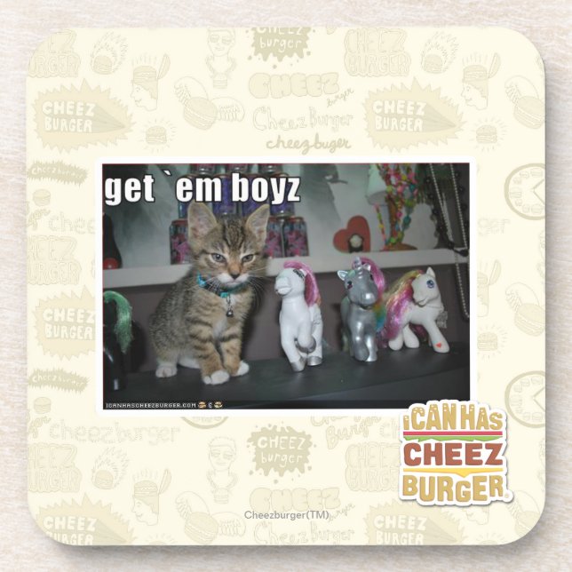Get em boyz coaster (Front)