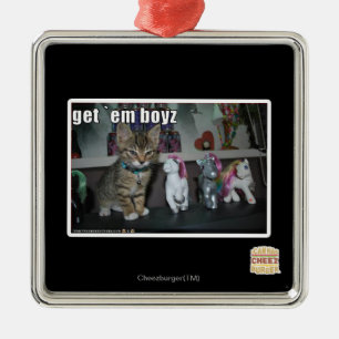 Get em boyz metal tree decoration