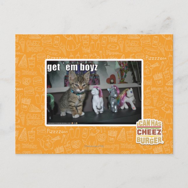 Get em boyz postcard (Front)