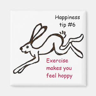 get fit and feel good - exercise magnet