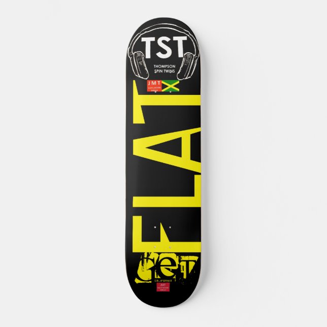 GET FLAT SKATEBOARDS  / JMT USA (Front)
