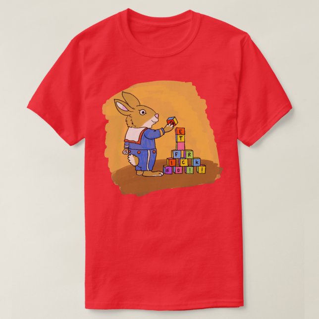 Get Fricked Bunny T-Shirt (Design Front)