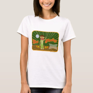Get Funky Disco Customisable Sock Monkey Character T-Shirt