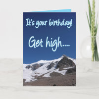 Get High Go climb a Mountain