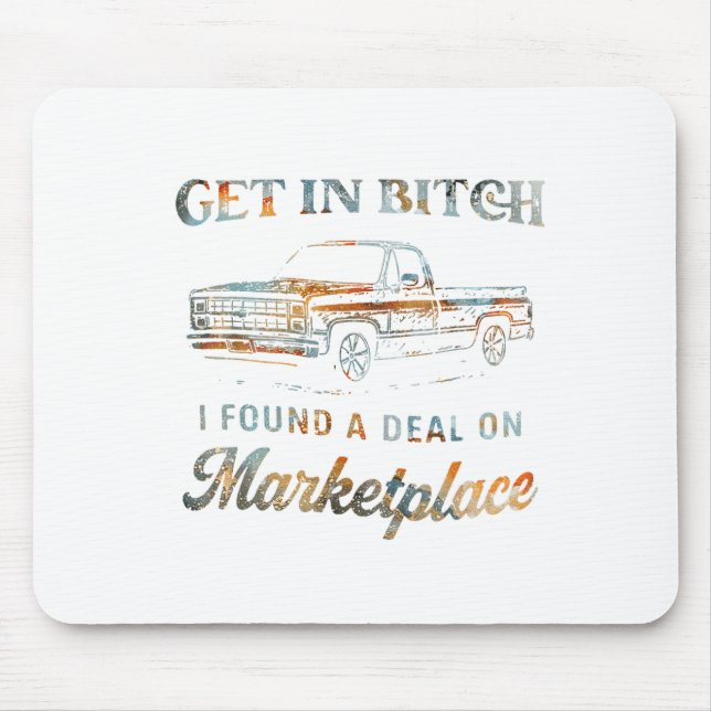 Get i found marketplace Graphic Art Mouse Pad (Front)
