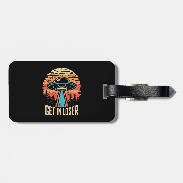 Get In loser Luggage Tag (Back Horizontal)