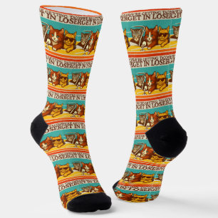 Get In Loser We're Getting Tacos Socks