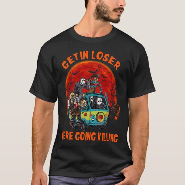 get in lost halloween costume T-Shirt (Front)