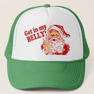 Get in My Belly Funny Christmas Trucker Hat