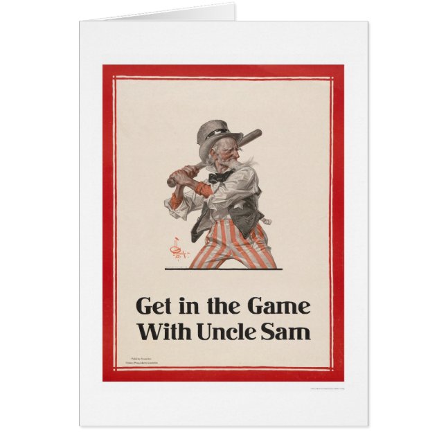 Get in the Game with Uncle Sam (Front)