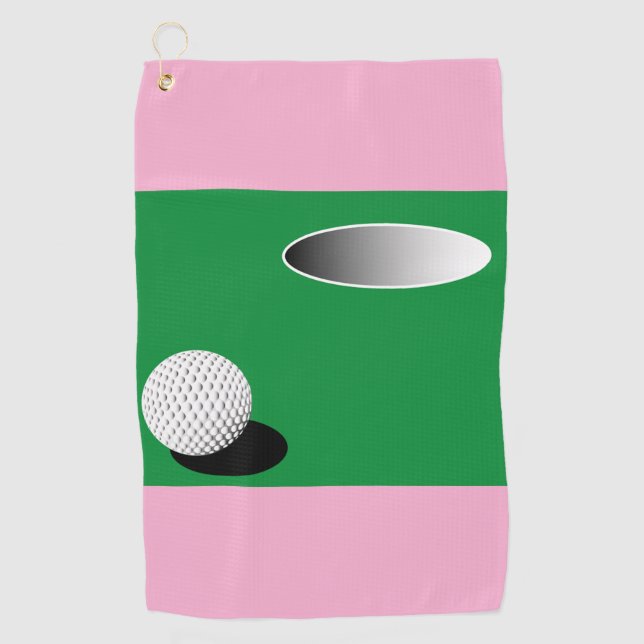 GET IN THE HOLE GOLF TOWEL (Front)