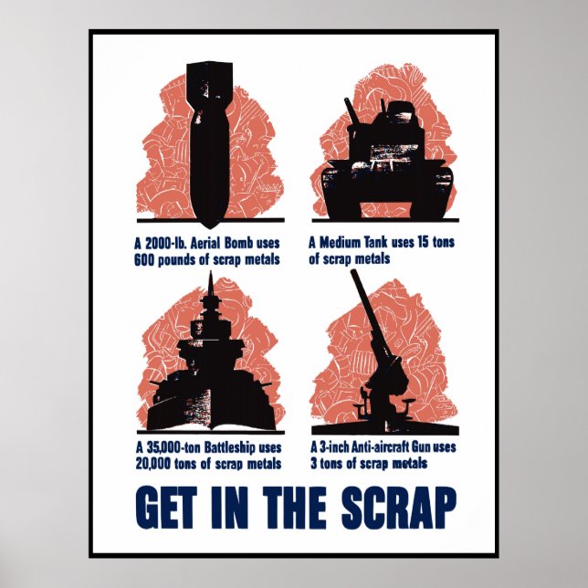 Get In The Scrap -- Border Poster (Front)