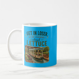 Get In Were Going To Learn About Lettuce Retro Coffee Mug