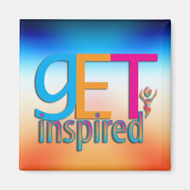Get Inspired ~ Original Magnet (Front)