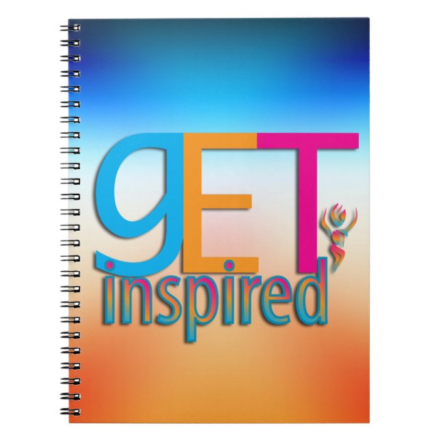 Get Inspired ~ Original Notebook (Front)