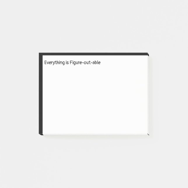 GET it done Motivational Inspirational Quote Post-it Notes (Front)