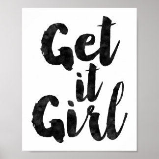 Get it Girl Poster
