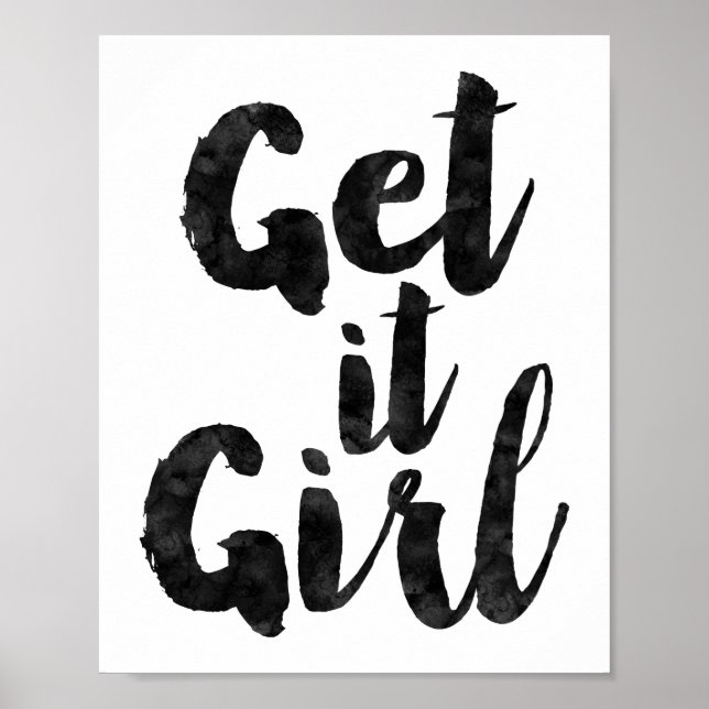 Get it Girl Poster (Front)
