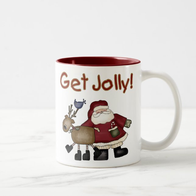 Get Jolly Two-Tone Coffee Mug (Right)