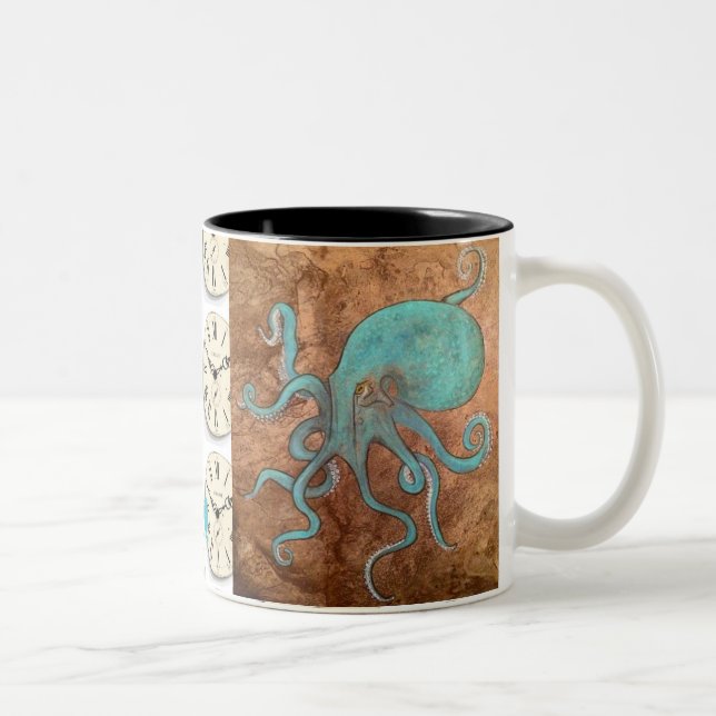 get kraken! Two-Tone coffee mug (Right)