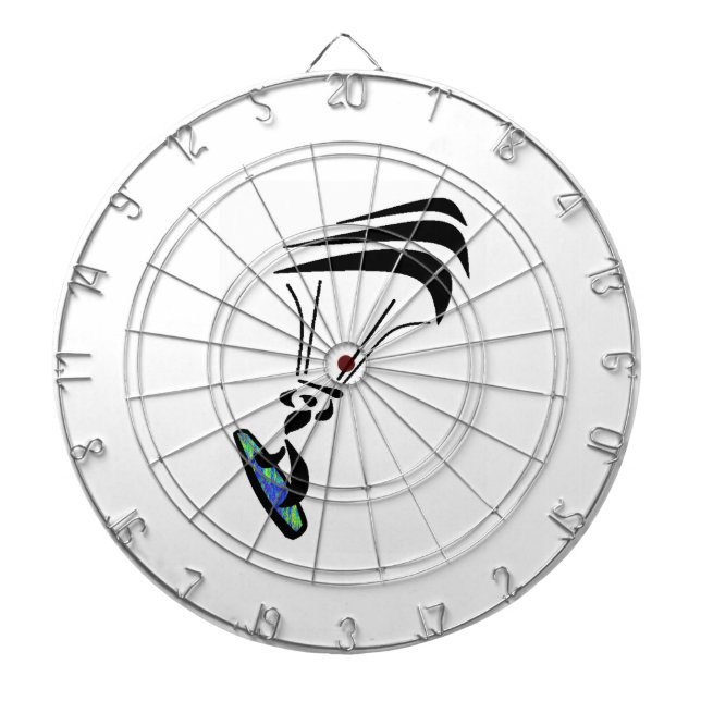 GET LIFTED KITEBOARDING DARTBOARD (Front)