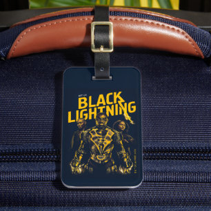 Get Lit - Black Lightning Luggage Tag
