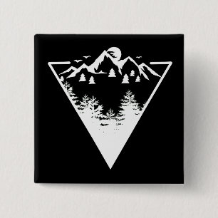 GET LOST 15 CM SQUARE BADGE