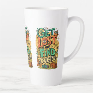 Get Lost and Find Yourself Latte Mug