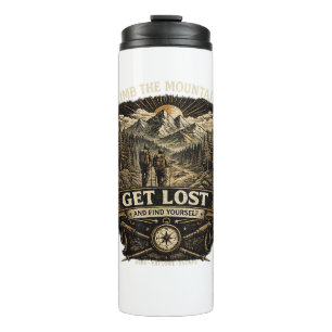 Get Lost And Find Yourself Thermal Tumbler
