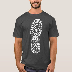 Get Lost Hiking Camping Wanderlust Travel Outr T-Shirt