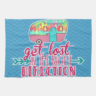 Get Lost In The Right Direction Hand Towel