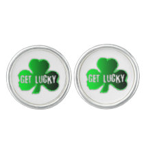 Get Lucky St Patrick's Day Pair of Cufflinks