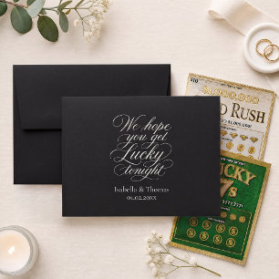Get Lucky Wedding Favour Hope You Get Lucky Tonigh Envelope
