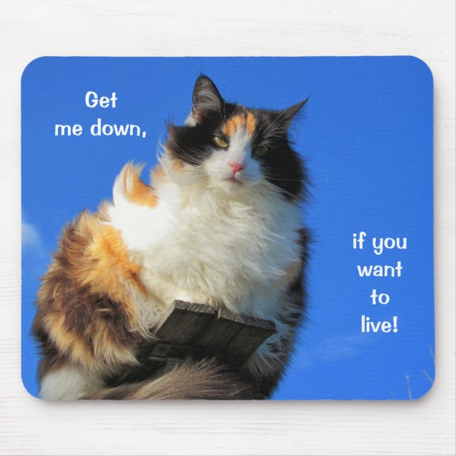 Get Me Down! Mouse Pad (Front)