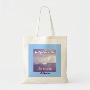 Get Me to the Ship Personalised Tote Bag