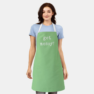 Get Messy! Green Apron