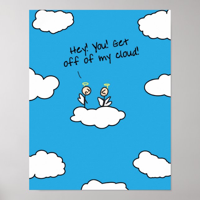 Get off my Cloud Poster (Front)
