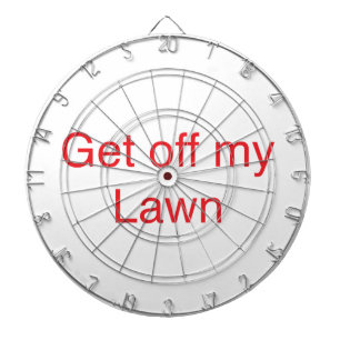 Get off my Lawn Dartboard