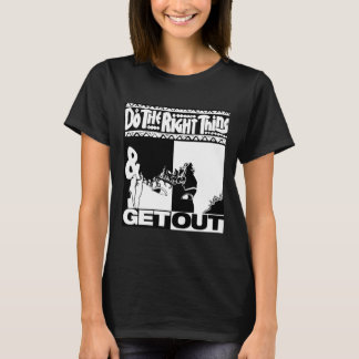 Get Out...256 Sticker T-Shirt