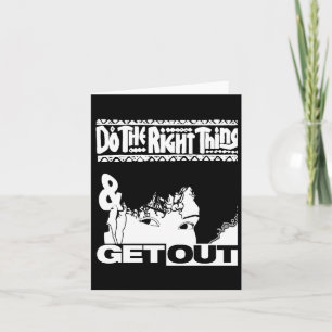 Get Out...257 Sticker Card