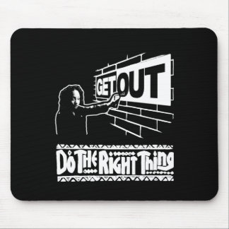 Get Out...267 Sticker  Mouse Pad