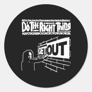 Get Out...268 Sticker