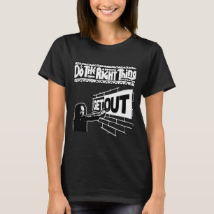 Get Out...268 Sticker T-Shirt
