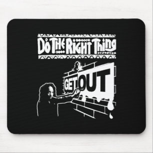 Get Out...272 Sticker Mouse Pad