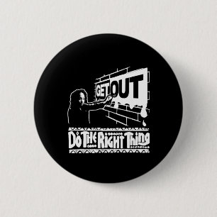 Get Out...273 Sticker 6 Cm Round Badge