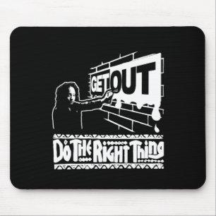 Get Out...273 Sticker Mouse Pad