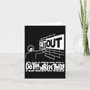 Get Out...280 Sticker Card