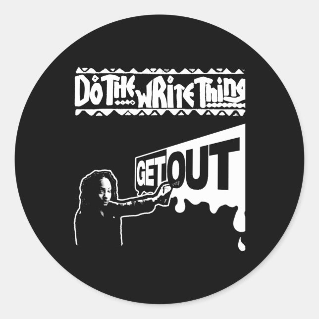 Get Out...291 Sticker  (Front)